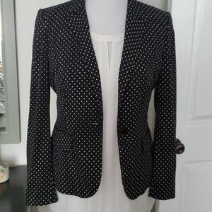 Black and White Polka Dot Jacket - sz 12